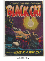 Black Cat Mystery #49 © April 1954, Harvey Comics